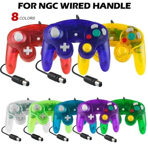 Multi-Colors Wired Gamepad For NGC Console Joypad Controller
