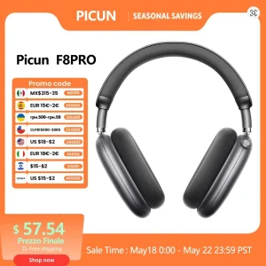 Picun F8 Pro ANC Wireless Headphones 3D Spatial