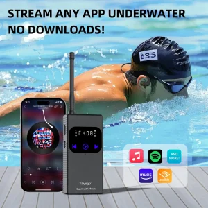 Swimming Headphones Waterproof for Spotify Music