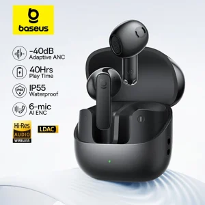 Bass BS1 ANC Wireless Earbuds -40dB