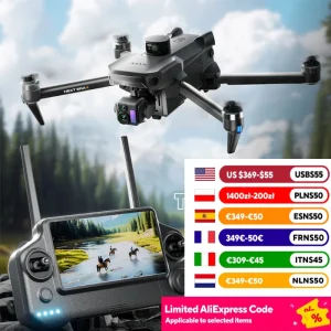 MAX High-end Professional GPS Drone 8K With Screen Remote Control