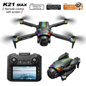 Foldable Brushless RC Drone with Dual Cameras