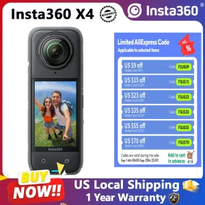 8K 360° Action Camera with AI & Low Light