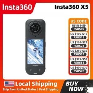 8K 360° Action Camera with 72MP Photos