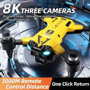 New B9 Pro RC Drone 4K 1080P Wide Angle Dual HD Camera Foldable Quadcopter