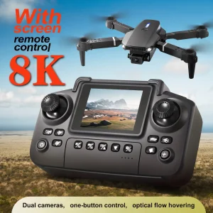 Foldable Brushless RC Drone with Dual Cameras